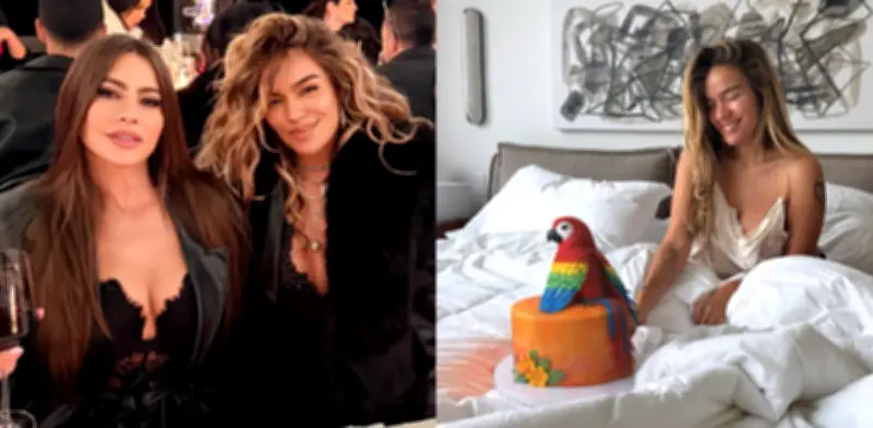 Sofía Vergara celebra el cumpleaños 35 de Karol G en íntima fiesta con Becky G