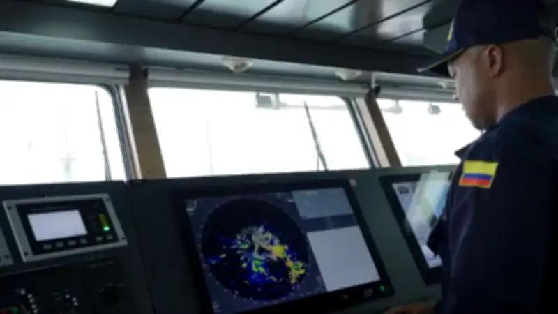 Suboficial Ramos: El radarista de hielo colombiano que navega en la Antártida