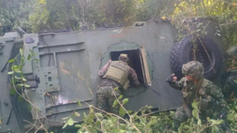 Subteniente del Ejército fallece en accidente durante repliegue táctico en Cauca