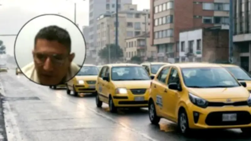 Taxista capturado en Bogotá por estafar más de 379 millones a pasajeros con 'cambiazo' de tarjetas