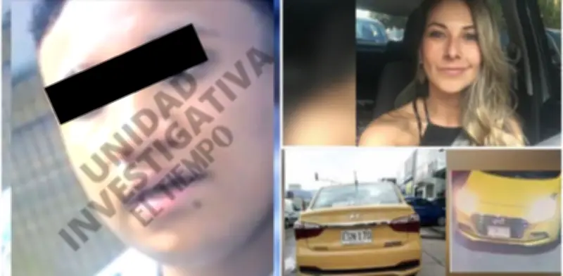 Taxista con antecedentes por hurto, conductor del secuestro de Diana Ospina en Bogotá