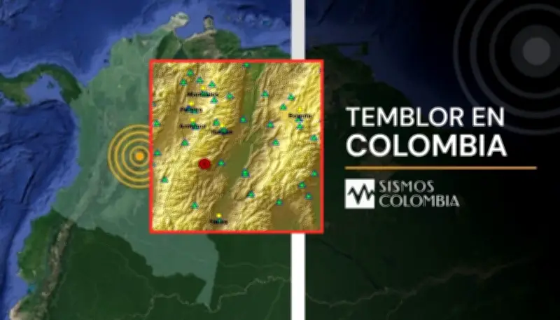 Temblor de magnitud 3,4 sacudió la madrugada en Tolima y Cundinamarca