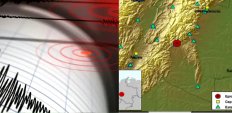 Temblor de magnitud 3.5 sacude Los Santos, Santander, en la mañana del 17 de febrero