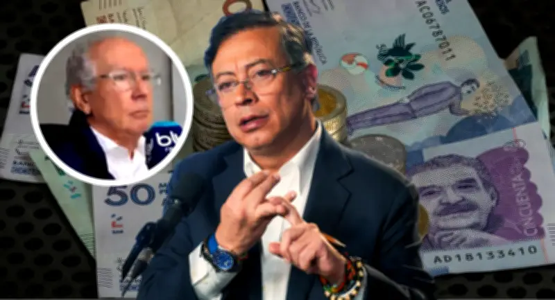 Tensión en Blu Radio por salario mínimo: Petro convoca marchas y panelistas chocan