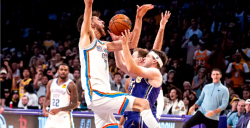 Thunder evitan tercera derrota consecutiva en dramática noche de la NBA con peleas y triunfos ajustados