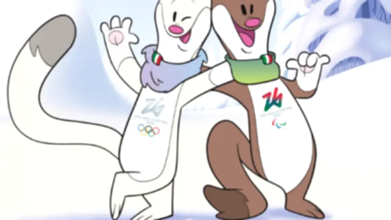 Tina y Milo: la historia detrás de las mascotas oficiales de los Juegos Olímpicos de Invierno 2026