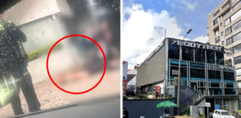 Tiroteo en exclusivo gimnasio Bodytech de Bogotá: dos heridos en aparente intento de sicariato