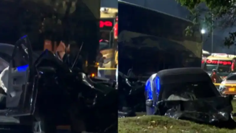 Tragedia nocturna en Bogotá: accidente fatal deja dos mujeres fallecidas