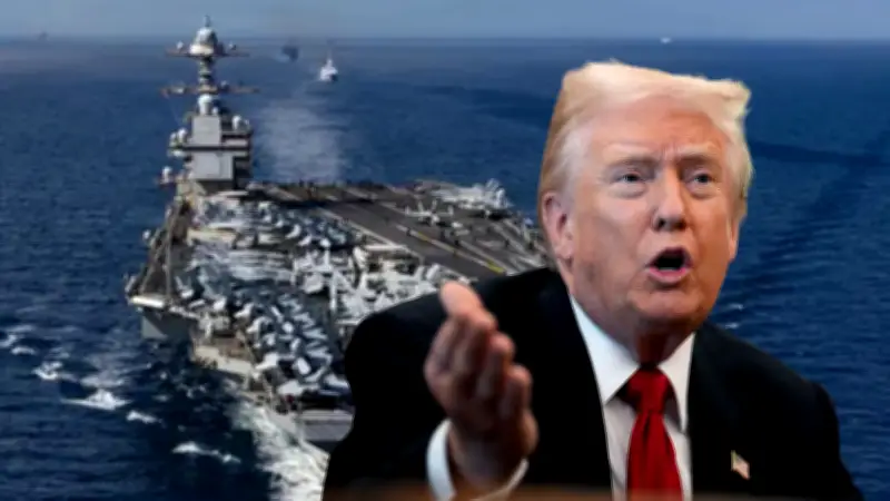 Trump despliega portaaviones más grande del mundo hacia Medio Oriente en medio de tensiones nucleares