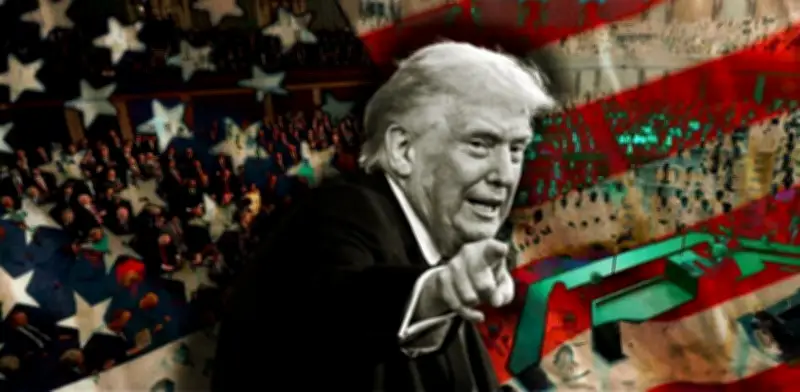 Trump despliega triunfalismo y confrontación en histórico discurso del Estado de la Unión