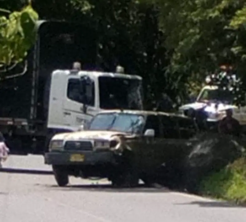 Una persona muere en violento asalto a vehículo de valores en la vía Panamericana de Cauca