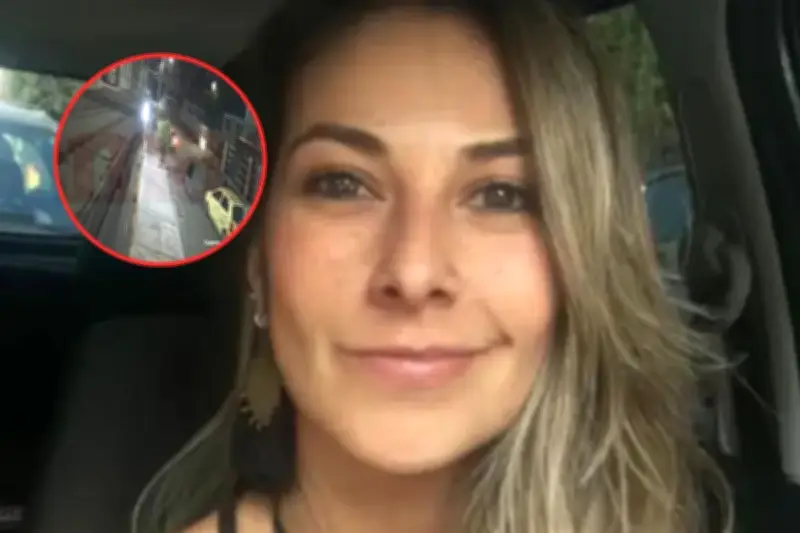 Video aterrador muestra a dos hombres abordar taxi de Diana Ospina antes de su desaparición en Bogotá
