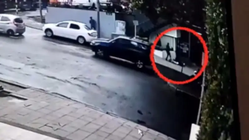 Video capta ataque sicarial contra empresario Gustavo Aponte en Bogotá