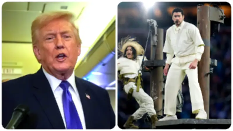 Video revela a Trump criticando a Bad Bunny en fiesta privada del Super Bowl en Mar-a-Lago