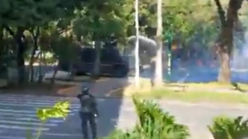 Violencia en Universidad del Valle: Papa bomba afecta a vicerrectora durante conmemoración