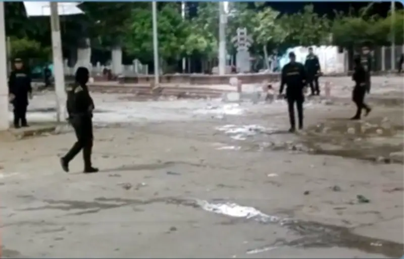 Violenta batalla campal ensombrece Carnaval del Sur en Campo de la Cruz, Atlántico