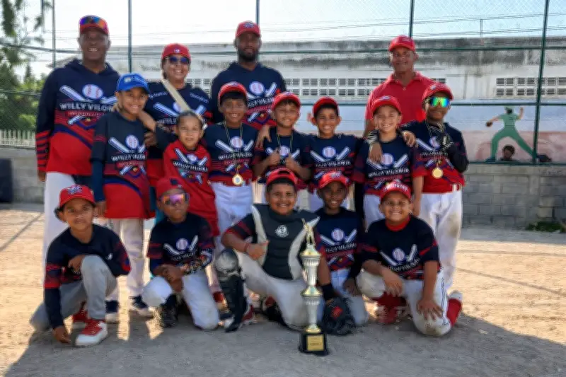 Willy Viloria se corona campeón en la tradicional Copa La Candelaria Sub-8 de béisbol