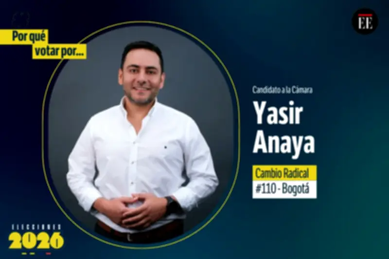 Yasir Anaya, candidato a la Cámara por Cambio Radical, expone sus propuestas y visión política
