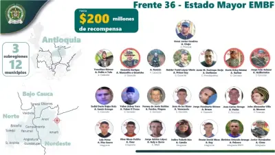 Alias 'Venezuela', prófugo desde 2023 con recompensa de $200 millones, capturado en Antioquia