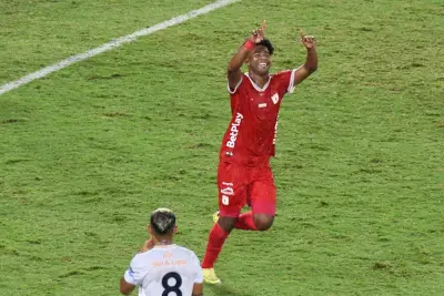 América de Cali golea 3-0 a Jaguares con doblete de Yeison Guzmán y escala posiciones