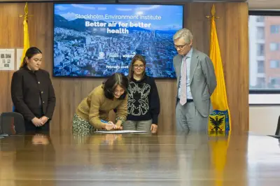 Bogotá fortalece monitoreo de calidad del aire con instituto sueco para combatir contaminación