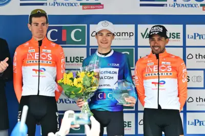 Brandon Rivera logra podio en Tour de la Provence y consolida inicio de temporada 2026