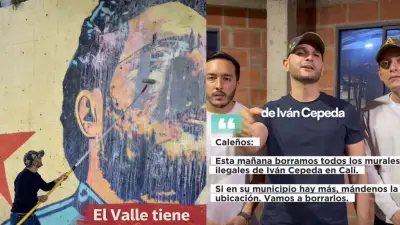 Candidato Jaime Arizabaleta borra publicidad de Iván Cepeda en Cali por considerarla ilegal