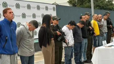 Capturan a 15 extorsionistas en Bogotá, algunos vinculados a poderosas bandas criminales