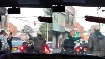 Capturan a hombre de 27 años por agredir salvajemente a policía en Suba, Bogotá