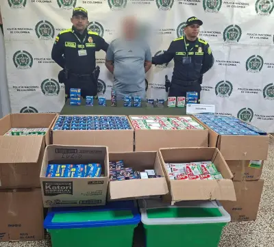 Capturan a hombre por adulterar medicamentos para Carnaval de Barranquilla