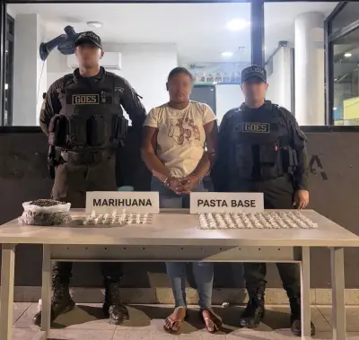 Capturan a 'Michel', presunta líder de venta de drogas en barrio de Cartagena