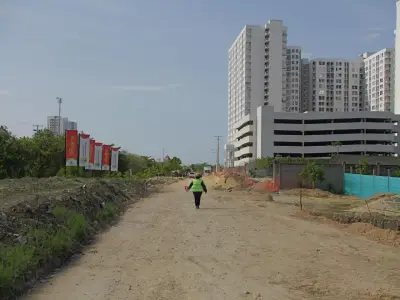 Cartagena avanza en conexión vial clave: 80% de ejecución en Territorio Mío-Parque Heredia