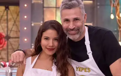 Catherine Escobar abandona entrevista al preguntarle por su novio Mario Alberto Yepes