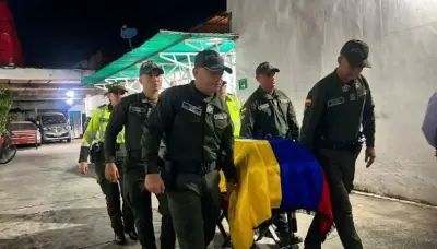 Cúcuta despide con honores a subintendente policial asesinado en ataque atribuido al ELN
