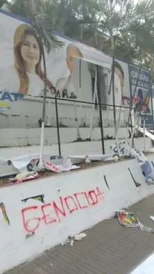 Centro Democrático denuncia ataques a sedes y clima hostil contra oposición en campaña electoral