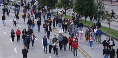 Cinco protestas masivas en Bogotá generan caos vial y alteran el orden público durante tres días