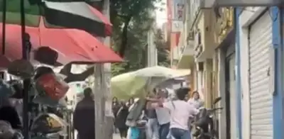 Concejal denuncia pelea con machetes entre vendedores informales en Bogotá