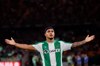 Cucho Hernández regresa a entrenamientos del Betis tras lesión muscular de ocho partidos