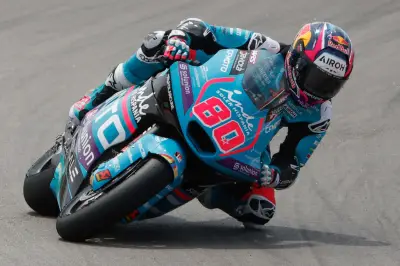 David Alonso revela su ambición máxima: ser campeón mundial de Moto2 en 2026