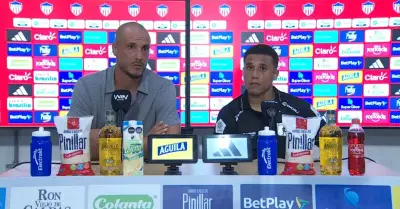 David González estalla contra el árbitro tras caída de América ante Junior en Liga Betplay