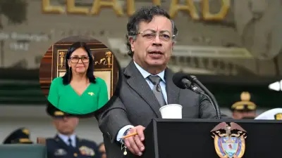 Delcy Rodríguez y Petro dialogan por teléfono y acuerdan encuentro bilateral próximo