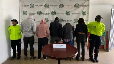 Desmantelan red de microtráfico 'Los Recorredores' en Funza que afectaba a menores