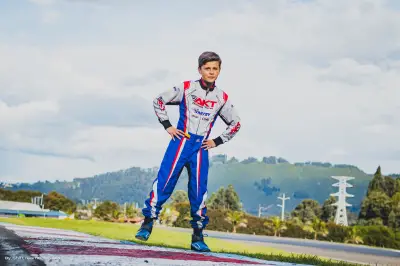 Dominic Vera, el niño colombiano de 10 años que sueña con la Fórmula 1