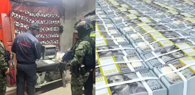 EE.UU. y Colombia desmantelan fábrica de dólares falsos en Boyacá con más de US$1 millón listo
