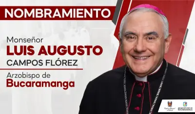 El Papa León XIV designa a Luis Augusto Campos como nuevo Arzobispo de Bucaramanga