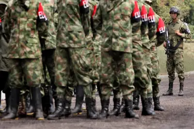 ELN ataca estación policial en El Carmen con francotiradores y drones explosivos