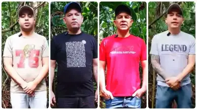 ELN difunde pruebas de supervivencia de cuatro funcionarios secuestrados en Arauca