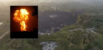 Erupción de volcán de lodo en San Juan de Urabá afecta a más de mil personas y servicios básicos