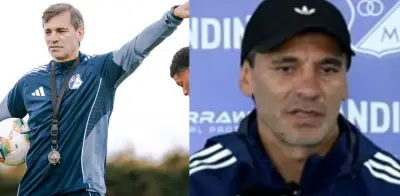 Fabián Bustos estalla contra arbitraje polémico en derrota de Millonarios ante Internacional