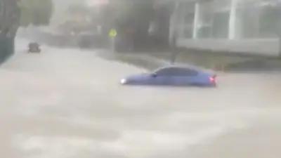 Fuerte granizada paraliza el norte de Bogotá: vías inundadas y caos vehicular